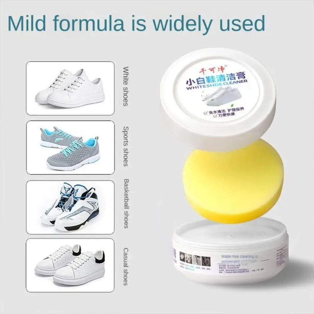 Белый крем для чистки обуви, с – обзор и цена Sneaker Care Whitener