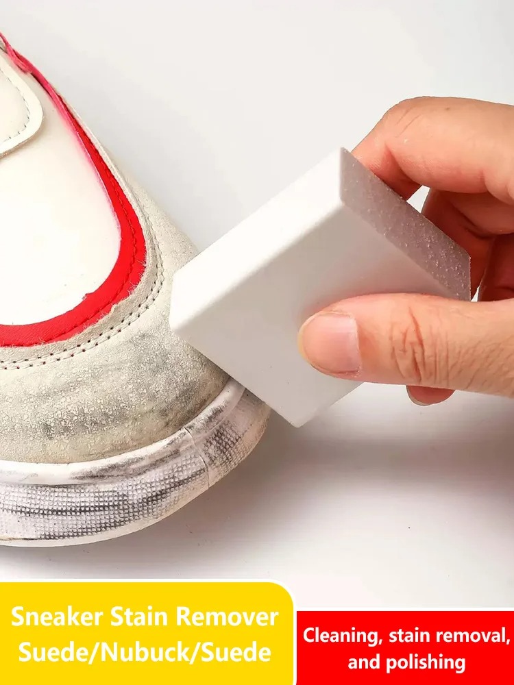 Новая замшевая губка-ластик дл – обзор и цена Sneaker Care Whitener